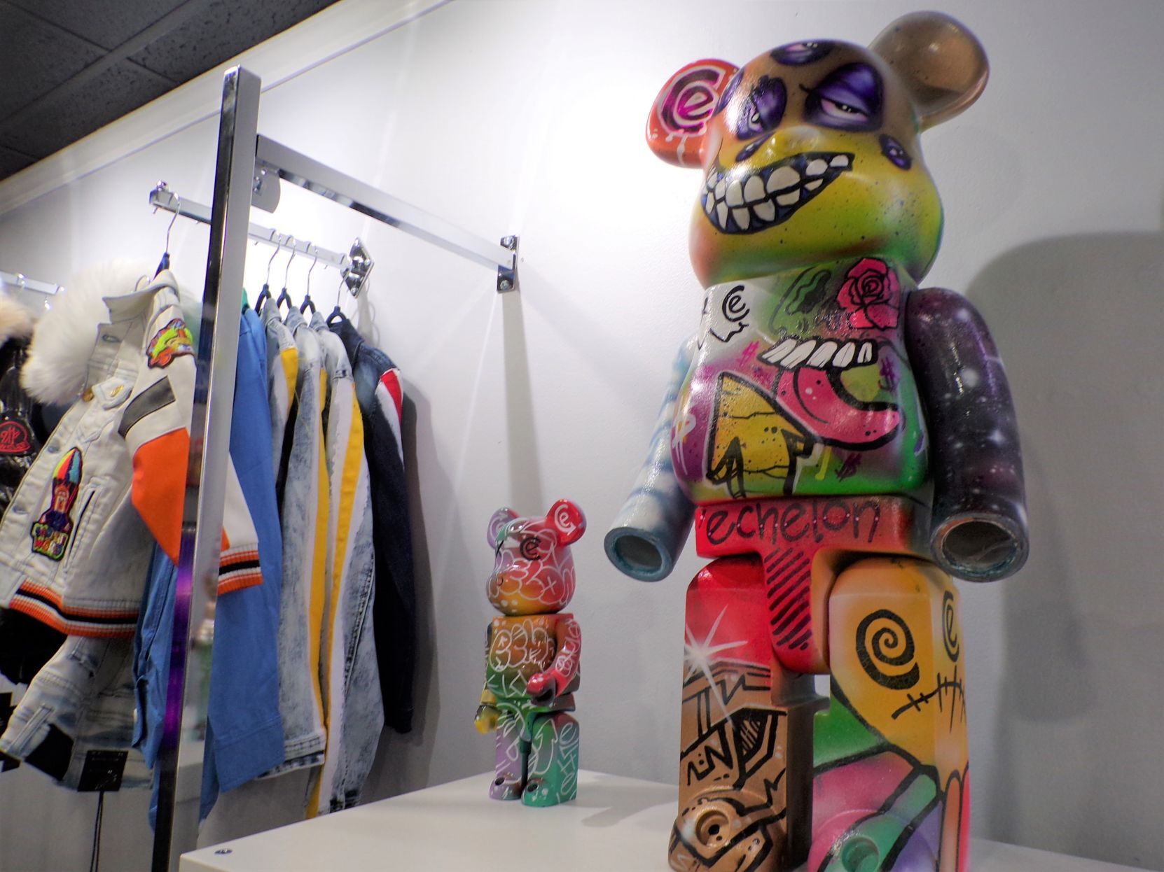 Full of colorful art